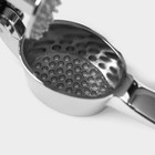 Пресс для чеснока Magistro Volt, нержавеющая сталь, серебристый - Фото 5