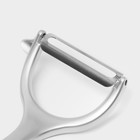 Овощечистка Magistro Volt, нержавеющая сталь, серебристая - Фото 3