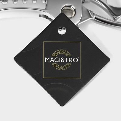 Штопор для вина Magistro Volt, h=18.5 см, серебристый