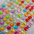 Аппликация стразами «Совушки на ветке» 14.8х21 см - Фото 4