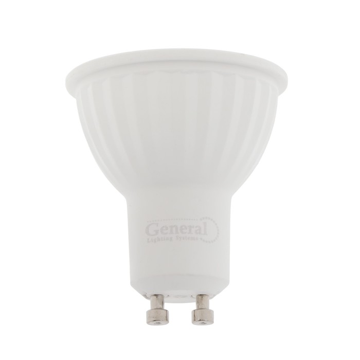 Лампа светодиодная GENERAL GLDEN, MR16, GU10, 7 Вт, 230 В, 3000 К, 450 Лм - фото 1907384122