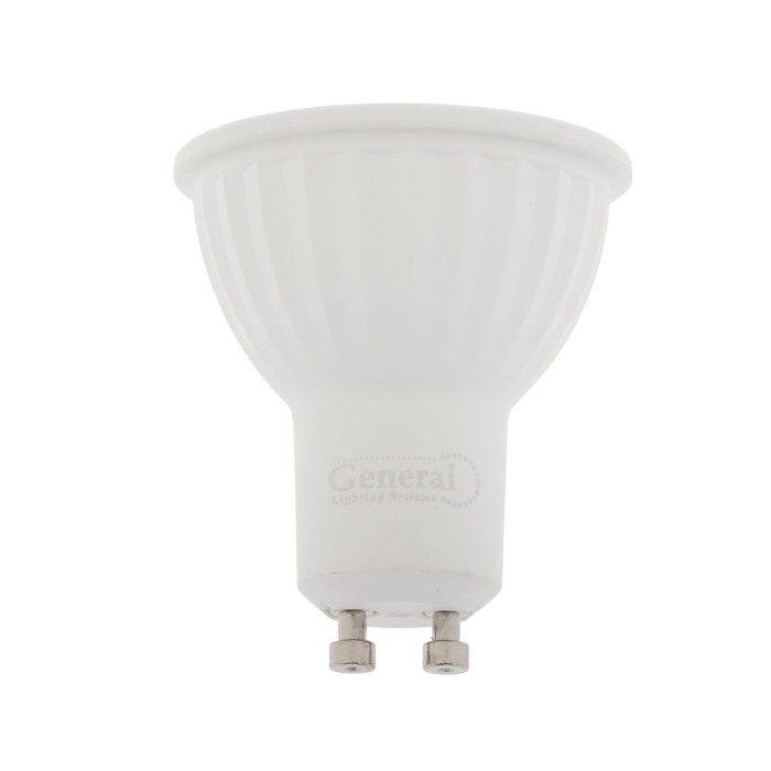 Лампа светодиодная GENERAL GLDEN, MR16, GU10, 7 Вт, 230 В, 6500 К, 490 Лм - фото 1907384126