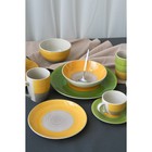 Салатник керамический Доляна «Бутон», 500 мл, d=14 см, цвет жёлтый - Фото 3