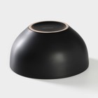 Салатник Доляна «Глянец», d=14 см, керамика, синий - Фото 3