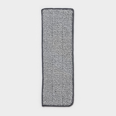 Насадка для швабры с отжимом Доляна, карманы с одной стороны, микрофибра, 34.5×11 см