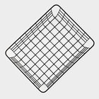 Корзина для хранения Доляна «Эрин», 28×22×11 см, цвет чёрный - фото 9731764