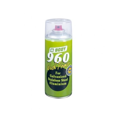 Аэрозольный грунт Body 960 WASH PRIMER, кислотный, 0,4 л