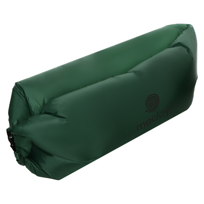 Надувной диван maclay, 190Т, 180×70×45 см, оливковый