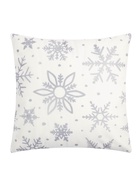 Наволочка декоративная новогодняя «Этель. Снежинки» 40×40 см, 100% п/э - Фото 3