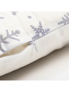 Наволочка декоративная новогодняя «Этель. Снежинки» 40×40 см, 100% п/э - Фото 5