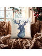Наволочка декоративная новогодняя «Этель. Олень» 40×40 см - Фото 2