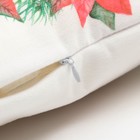 Чехол на подушку Этель "Рождественский кролик" 40 х 40 см, 100% п/э - Фото 4