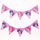 Гирлянда на ленте треугольник "Пинки Пай и Искорка", 1,57 см, 10 подвесов, My Little Pony - фото 9589097