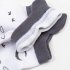Носки женские MINAKU «Абстракция», цвет серый, размер 36-41 (23-27 см) - Фото 3