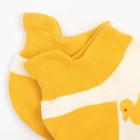 Носки женские MINAKU «Абстракция», цвет жёлтый, размер 36-41 (23-27 см) - Фото 2