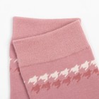 Носки женские MINAKU «Гусиные лапки», цвет розовый, размер 36-39 (23-25 см) - Фото 2