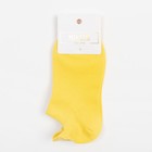 Носки женские укороченные MINAKU «Банан», цвет жёлтый, размер 36-39 (23-25 см) - Фото 3