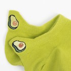 Носки женские укороченные MINAKU «Авокадо», цвет зелёный, размер 36-39 (23-25 см) - Фото 2