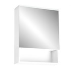 Комплект мебели: для ванной комнаты "Вега 55": зеркало-шкаф + тумба + раковина - Фото 9