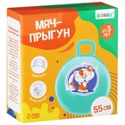 Мяч - прыгун с ручкой ZABIAKA «Единорожка», d=55 см, цвет розовый 7350281 - фото 12574173