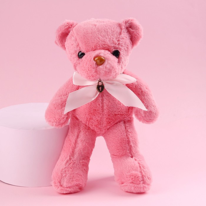 Мягкая игрушка «Самой прекрасной», розовый мишка - фото 1927843197