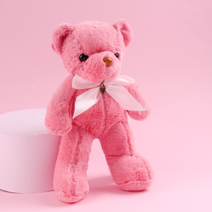 Мягкая игрушка «Самой прекрасной», розовый мишка - фото 1927843199