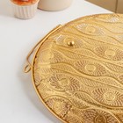 Поднос «Ренессанс», 35×30.5×3.5 см, золотистый - Фото 3