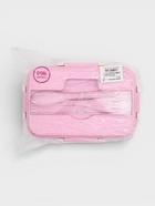 Ланч-бокс в школу TAKE IT EASY, 800 мл, 3 ячейки, с приборами, 12×7.6×20 см, пшеничная солома, розовый - Фото 9