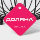 Фруктовница Доляна, 25×25×13.5 см, чёрная - Фото 5