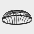 Фруктовница Доляна «Лофт», 28×28×8 см, чёрная - Фото 5