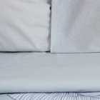 Постельное бельё Этель Дуэт Gray tropics 143х215 см - 2 шт, 220х240 см, 70х70 см -2 шт - Фото 5