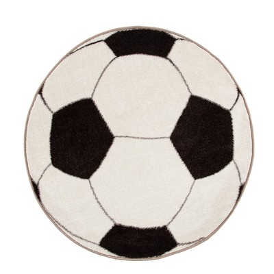 Ковер «Альфа», круглый, 100×100 см, полипропилен 100%, джут