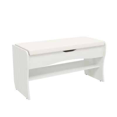 Банкетка «Фьюжен», 900×370×470 мм, цвет рамух белый