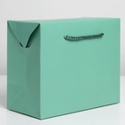 Пакет—коробка «Тиффани», 28 × 20 × 13 см - фото 6550285