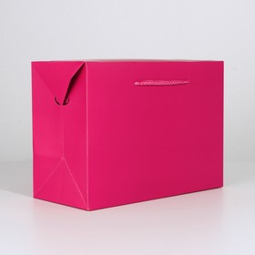 Пакет—коробка «Фуксия», 28 × 20 × 13 см