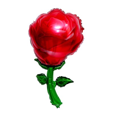 Шар фольгированный 28" «Роза»