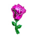 Шар фольгированный 37" «Роза акварель», цвет розовый - фото 318790915