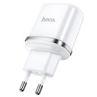 Сетевое зарядное устройство Hoco N4, 2 USB - 2.4 А, белый - Фото 3