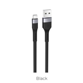 {{productViewItem.photos[photoViewList.activeNavIndex].Alt || productViewItem.photos[photoViewList.activeNavIndex].Description || 'Кабель Hoco X34, microUSB - USB, 2.4 А, 1 м, PVC оплетка, плоский, черный'}}