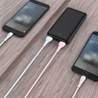 Кабель Hoco X49, microUSB - USB, 2.4 А, 1 м, PVC оплетка, клипса, голубой 7728626 - фото 16878296