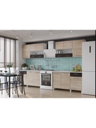 Кухонный гарнитур прямой «Тренд», 2600 мм, цвет белый/венге/сонома - Фото 3