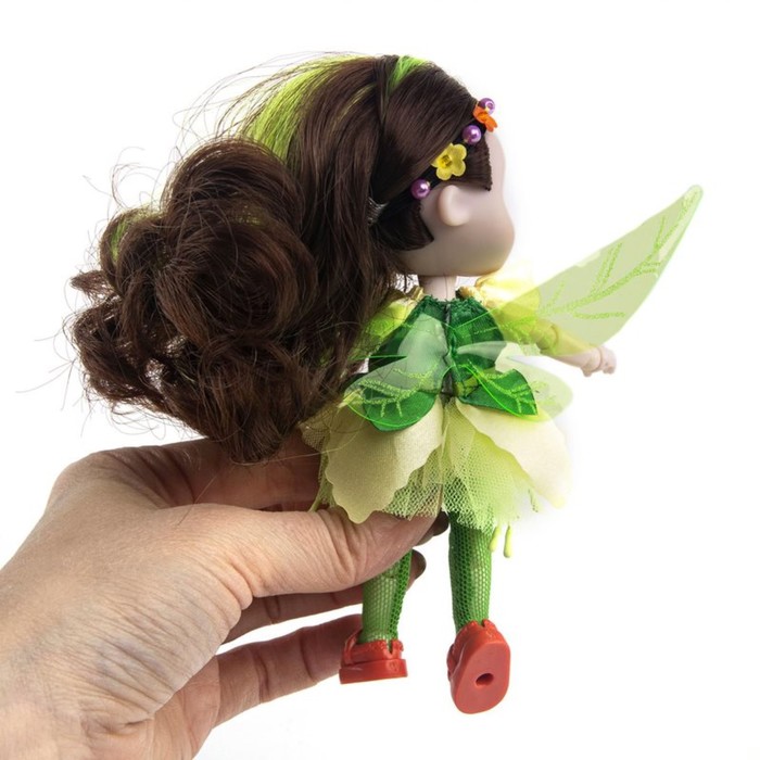 Кукла шарнирная «Фея в бальном платье. Маша», 13 см - фото 1905937214