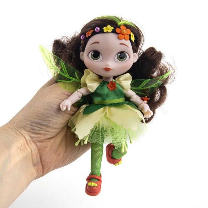 Кукла шарнирная «Фея в бальном платье. Маша», 13 см - фото 1905937213