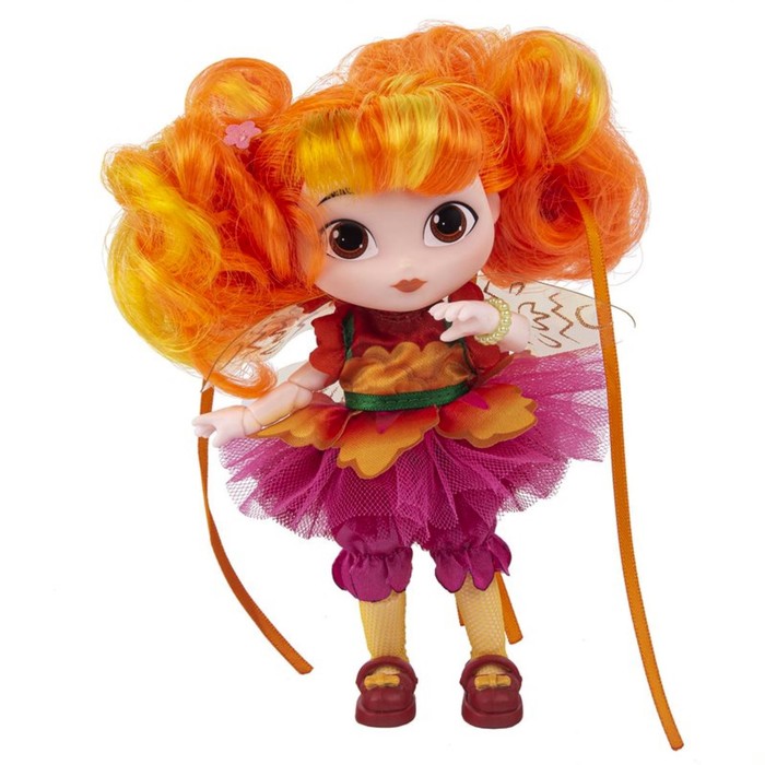 Кукла шарнирная «Фея в бальном платье. Аленка», 13 см - фото 1905937241