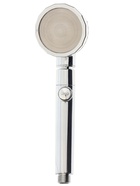 Лейка для душа ZEIN Z0014, пластик/нержавейка, 3 режима, микроскопические точки, цвет хром - Фото 6