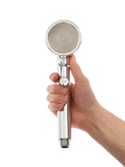 Лейка для душа ZEIN Z0014, пластик/нержавейка, 3 режима, микроскопические точки, цвет хром - Фото 11