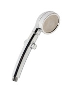 Лейка для душа ZEIN Z0014, пластик/нержавейка, 3 режима, микроскопические точки, цвет хром - Фото 1