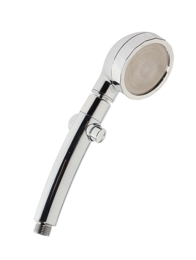 Лейка для душа ZEIN Z0014, пластик/нержавейка, 3 режима, микроскопические точки, цвет хром