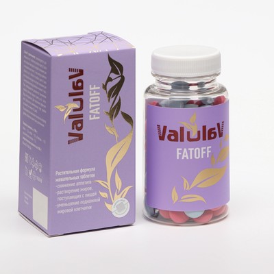 Таблетки ValulaV FatOff, 120 шт. по 650 мг