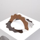 Кондитерская упаковка "Овал", 2 окна, белая, 24 х 24 х 26 см (комплект 5 шт) - фото 48945921